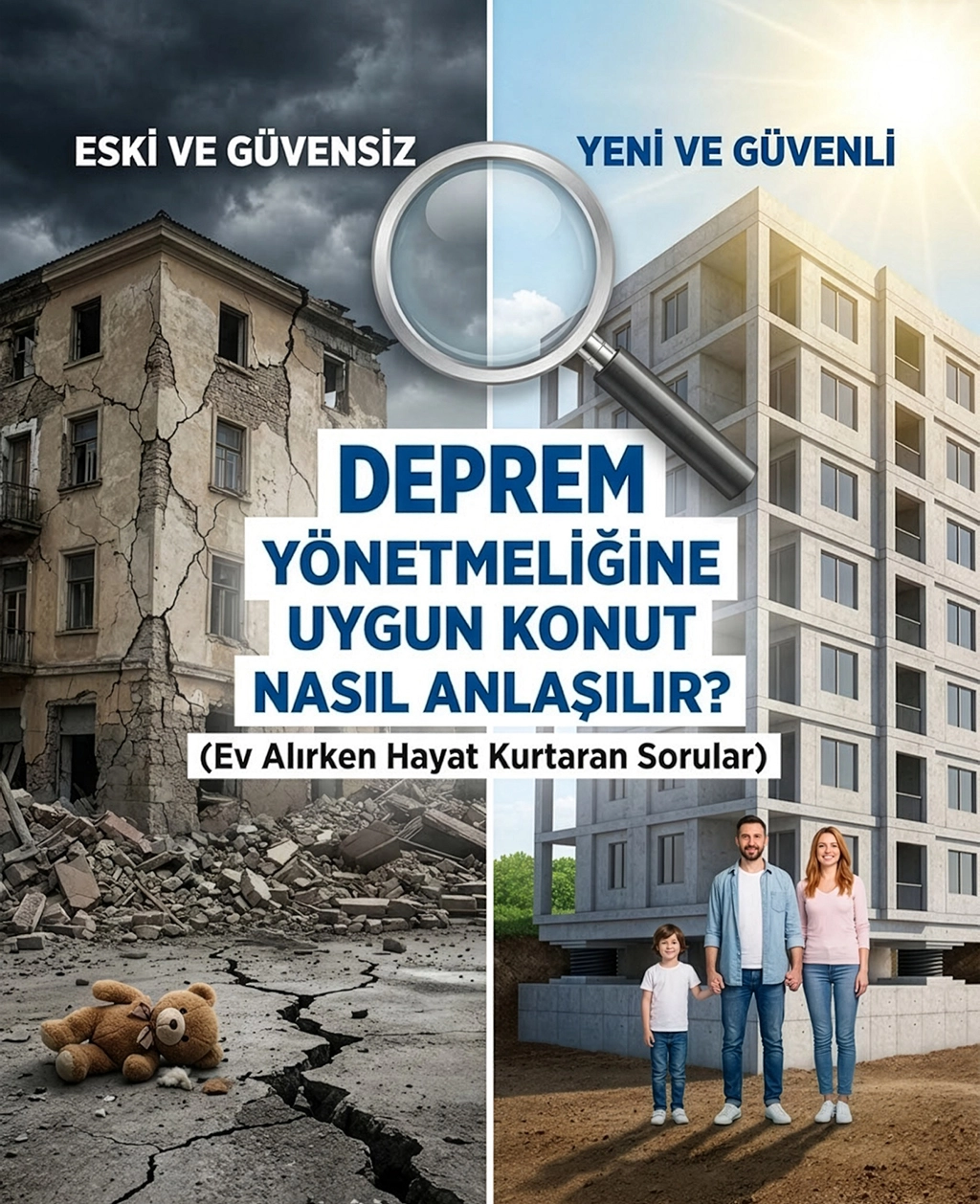 Deprem Yönetmeliğine Uygun Konut Nasıl Anlaşılır? (Ev Alırken Hayat Kurtaran Sorular)